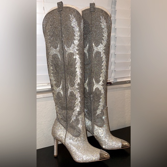 Gianni Bini Rhinestone Boots